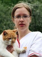 Tierarzthelferin Maria Schütt